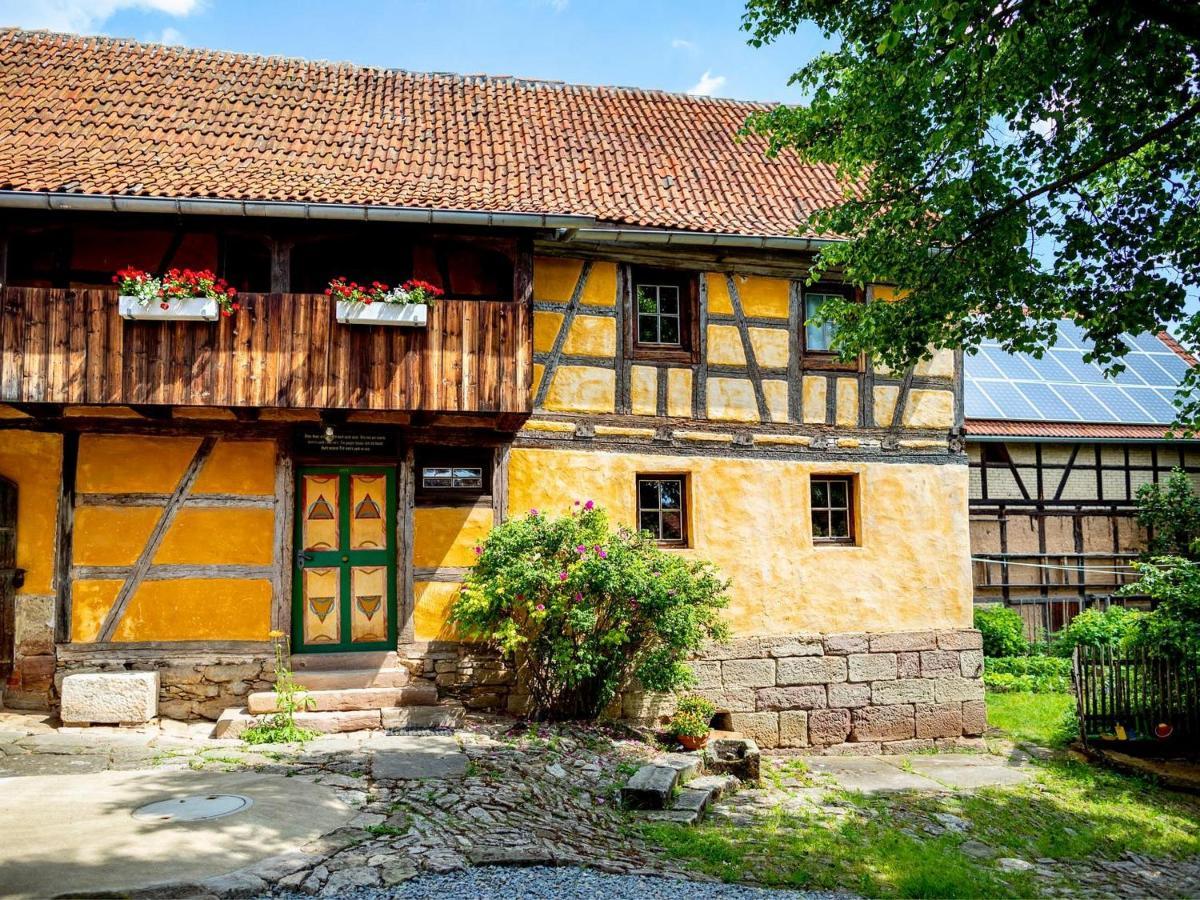 Ferienwohnung Wohnen im Denkmal Gumperda Exterior foto